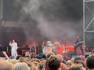 Watching Greta Van Fleet perform at the Spandau Citadel