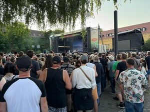 Watching Greta Van Fleet perform at the Spandau Citadel