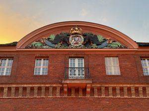 The top of the Spandau Citadel entryway