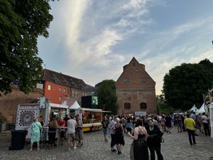 Vendor area inside the Spandau Citadel