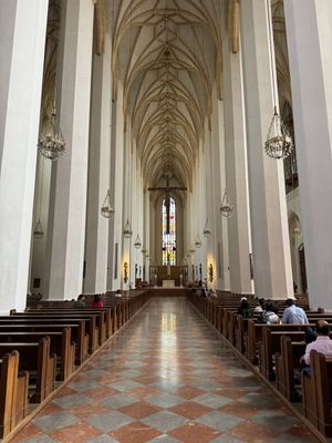 The nave of the Munich Cathedral