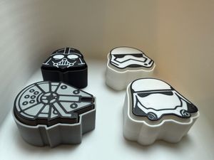 3d printed Star Wars fidget clickers