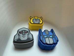 3d printed Transformers fidget clickers