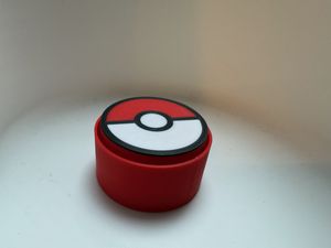 3d printed Pokeball fidget clickers