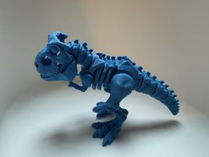 3d printed T-Rex skeletons (various sizes & colors)
