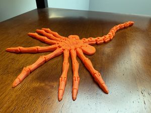 3d printed face-hugger